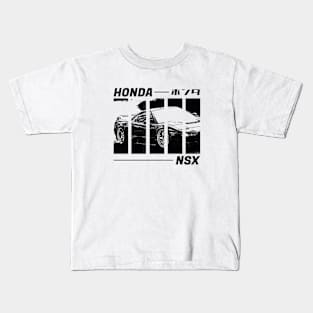 HONDA NSX Black 'N White 3 Kids T-Shirt